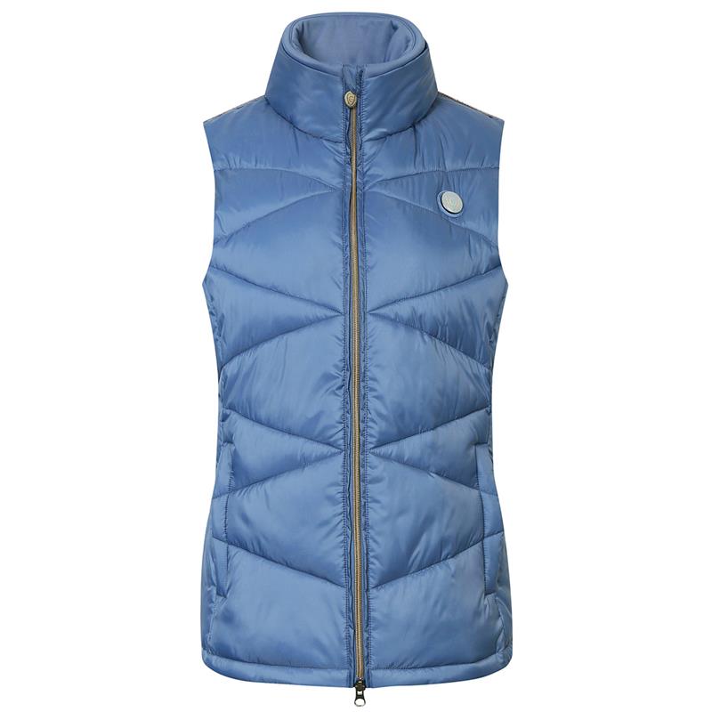 01 Covalliero Vatteret Vest i Ice Blue